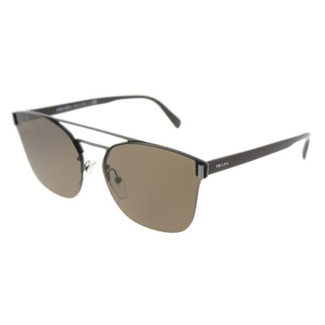 prada sunglasses pr67ts|Prada PR67TS 5AV8C1 Unisex Square Sunglasses Gunmetal .